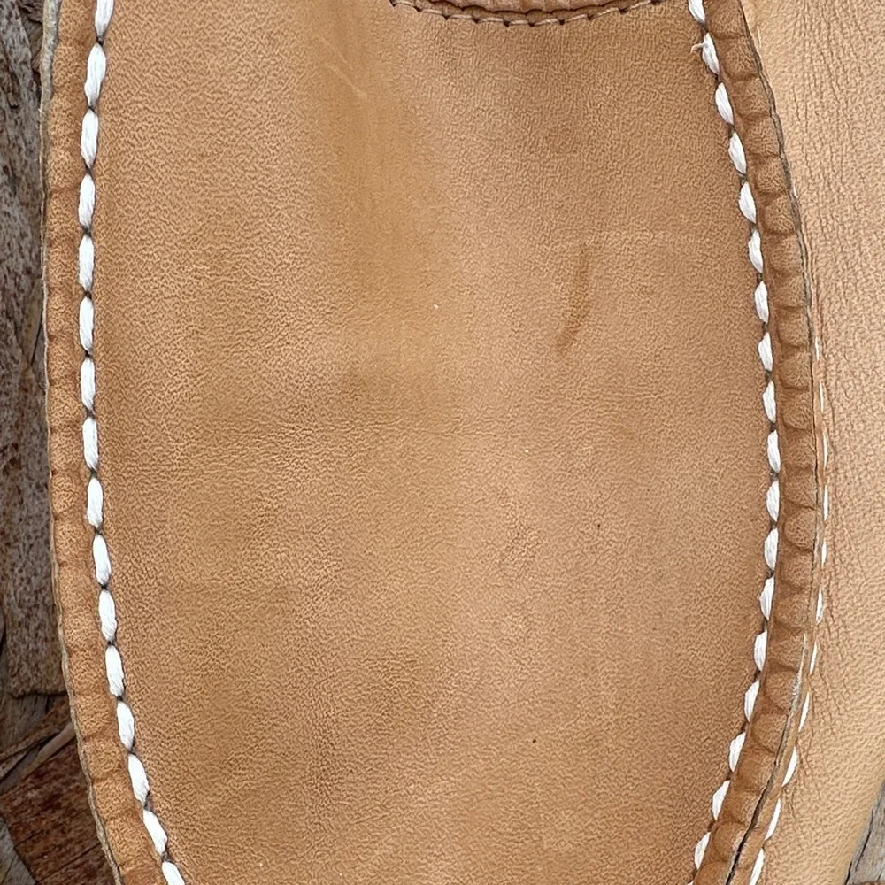 Evans Women's Tan Leather Loafers